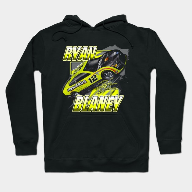 Ryan Blaney Blister Hoodie by art.Hamdan